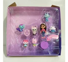 Ecost Prekė po grąžinimo GABBY IR MAGIŠKA NAMAS - DELUXE FIGŪRŲ RINKINYS - Gabby, 6 Figūros
