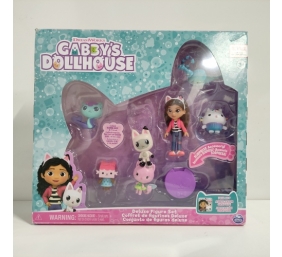 Ecost Prekė po grąžinimo GABBY IR MAGIŠKA NAMAS - DELUXE FIGŪRŲ RINKINYS - Gabby, 6 Figūros