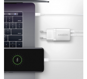 AXAGON Wall Charger 2x port (USB-A+USB-C), 30W | ACU-PQ30W