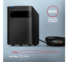 AXAGON Active extension USB 3.2 Gen 1, 10 m | ADR-310