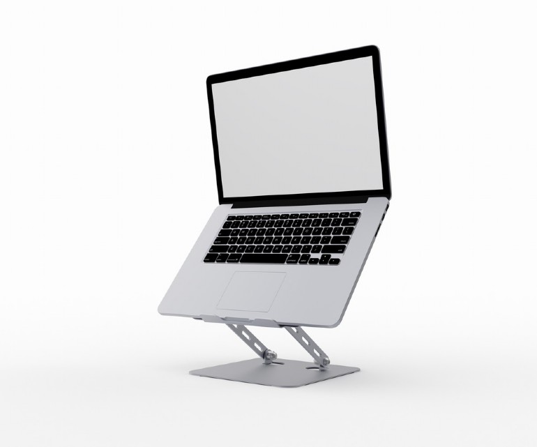 Gembird | NBS-D1-04 | Foldable Notebook Riser Stand | Fits up to size 11-15.6 " | Notebook Stand | Spacegrey