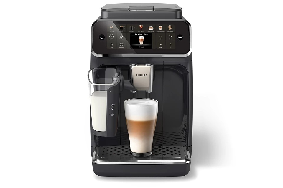 Philips | Coffee machine | EP4441/50 | Pump pressure 15 bar | Built-in milk frother | Fully Automatic | 1500 W | Black