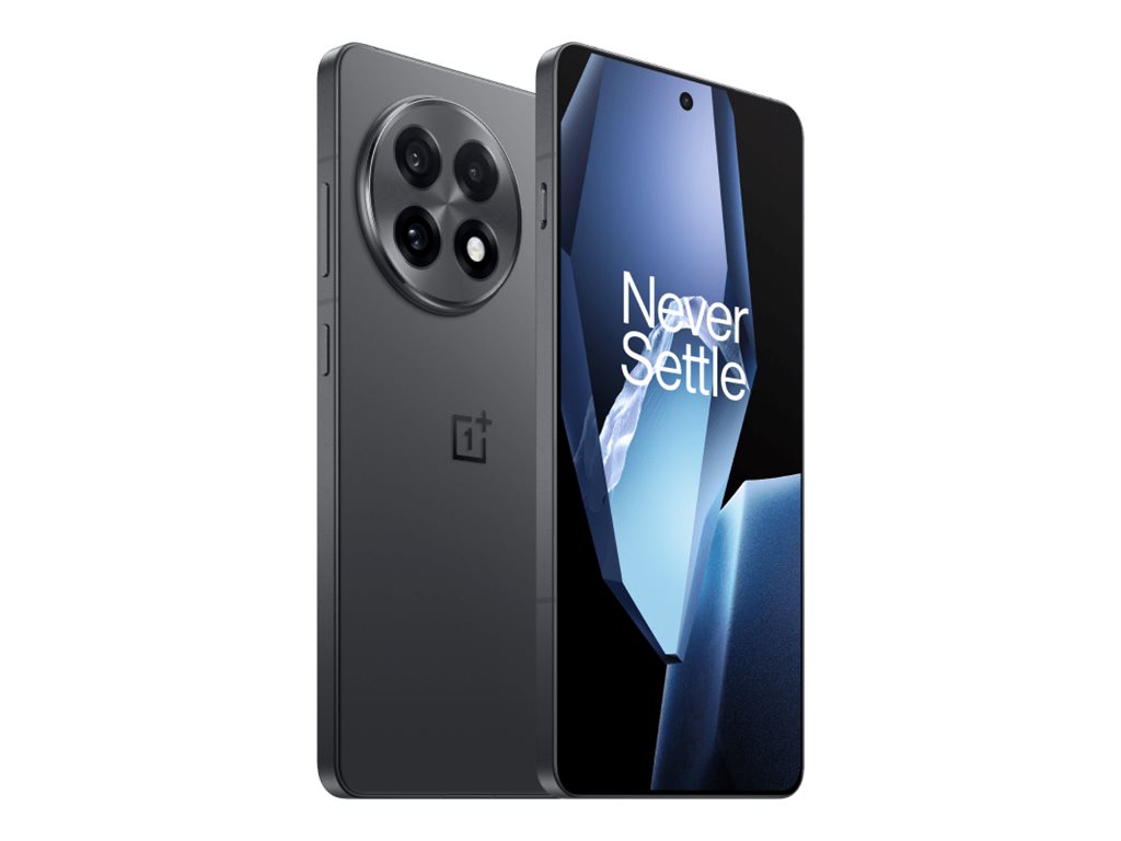 OnePlus 13R | Nebula Noir | 6.78 " | LTPO4 AMOLED | 1264 x 2780 pixels | Snapdragon 8 Gen 3 (4 nm) | Internal RAM 12 GB | 256 GB | Dual SIM | 4G | 5G | Main camera resolution 50+50+8 MP | Secondary camera resolution 16 MP | Android | 15