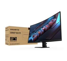 Gigabyte GS27QCA EU | 27 " | VA | 180 Hz | 1 ms | 2560 x 1440 pixels | 250 cd/m² | HDMI ports quantity 2