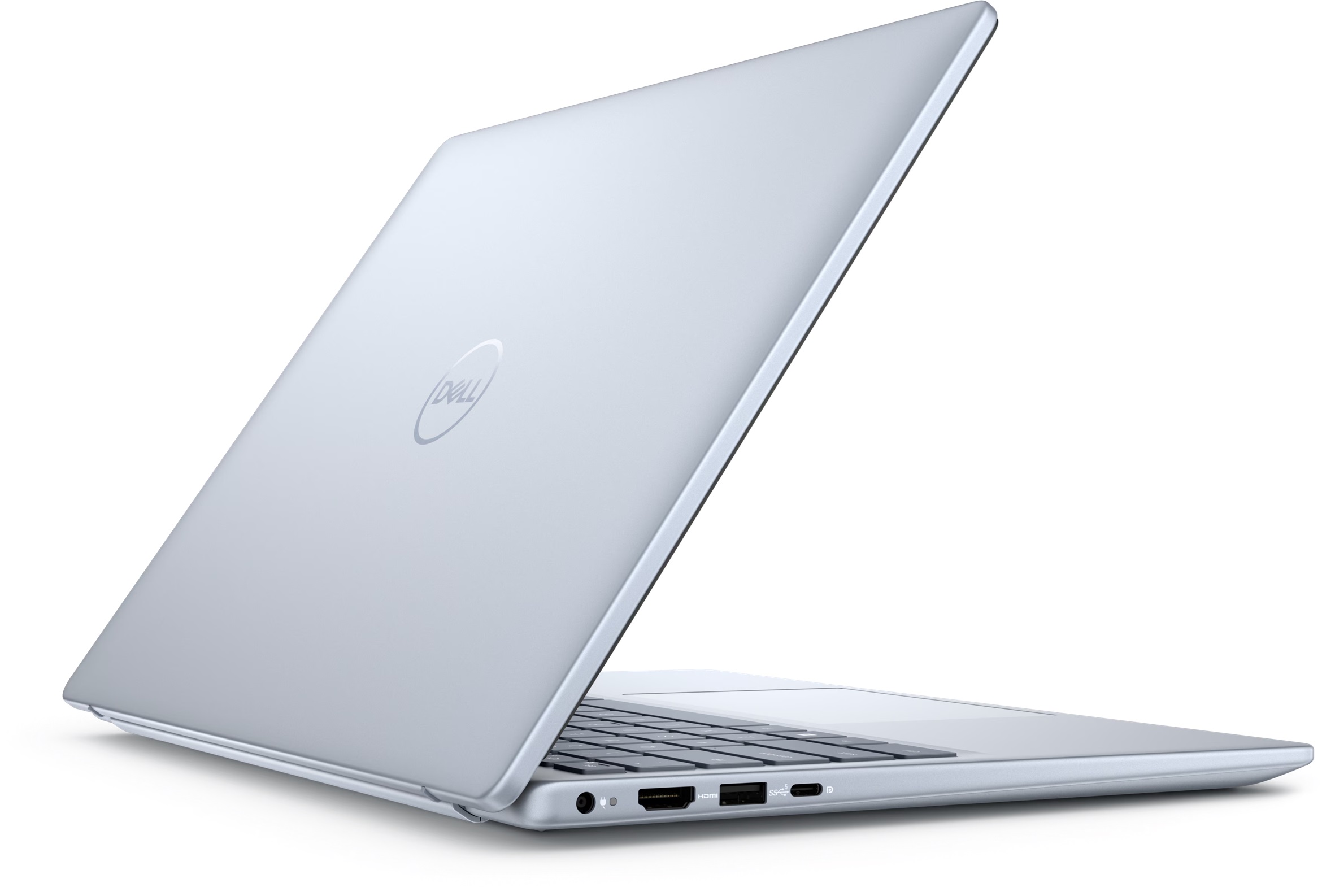 Dell Inspiron 14 5445 | Ice Blue | 14 " | WVA | FHD+ | 1920 x 1200 pixels | Anti-glare | AMD Ryzen 5 | 8540U | 16 GB | DDR5 | Solid-state drive capacity 1000 GB | AMD Radeon Graphics | Windows 11 Home | 802.11ax | Keyboard language English | Keyboard back
