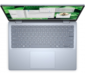 Dell Inspiron 14 5445 | Ice Blue | 14 " | WVA | FHD+ | 1920 x 1200 pixels | Anti-glare | AMD Ryzen 5 | 8540U | 16 GB | DDR5 | Solid-state drive capacity 1000 GB | AMD Radeon Graphics | Windows 11 Home | 802.11ax | Keyboard language English | Keyboard back