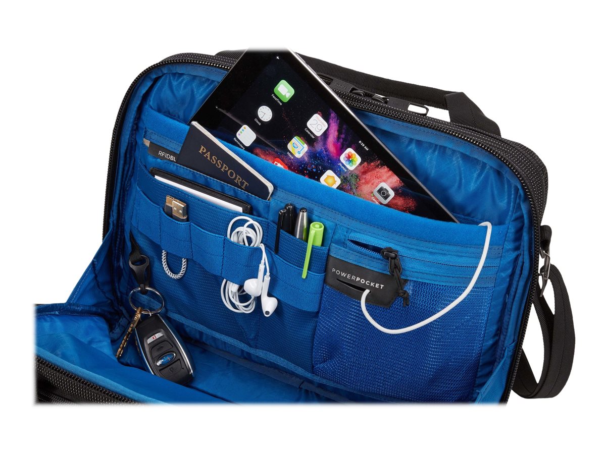 Thule | C2LB-113 | Crossover 2 | Fits up to size 13.3 " | Messenger - Briefcase | Black | Shoulder strap