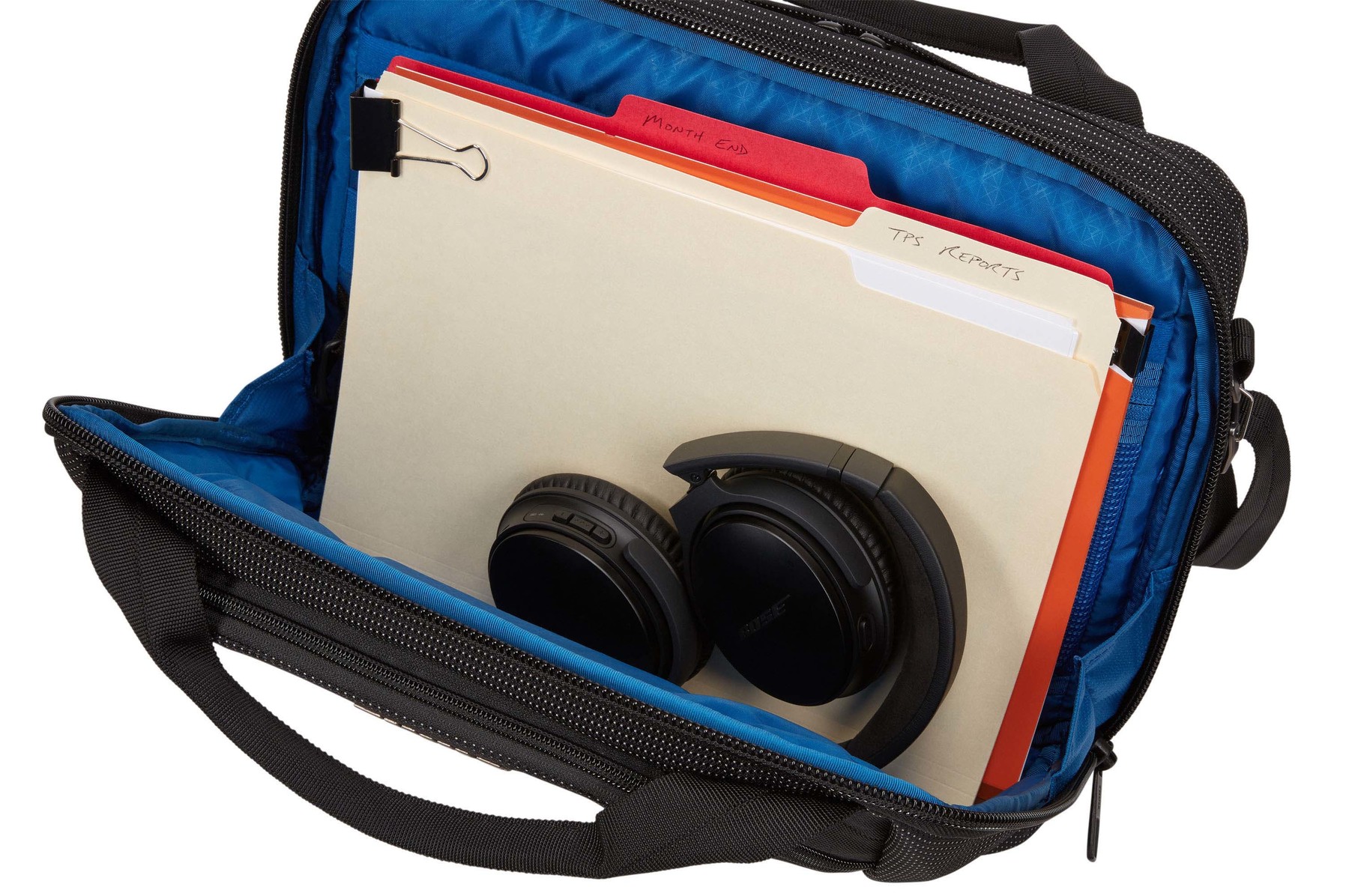 Thule | C2LB-113 | Crossover 2 | Fits up to size 13.3 " | Messenger - Briefcase | Black | Shoulder strap