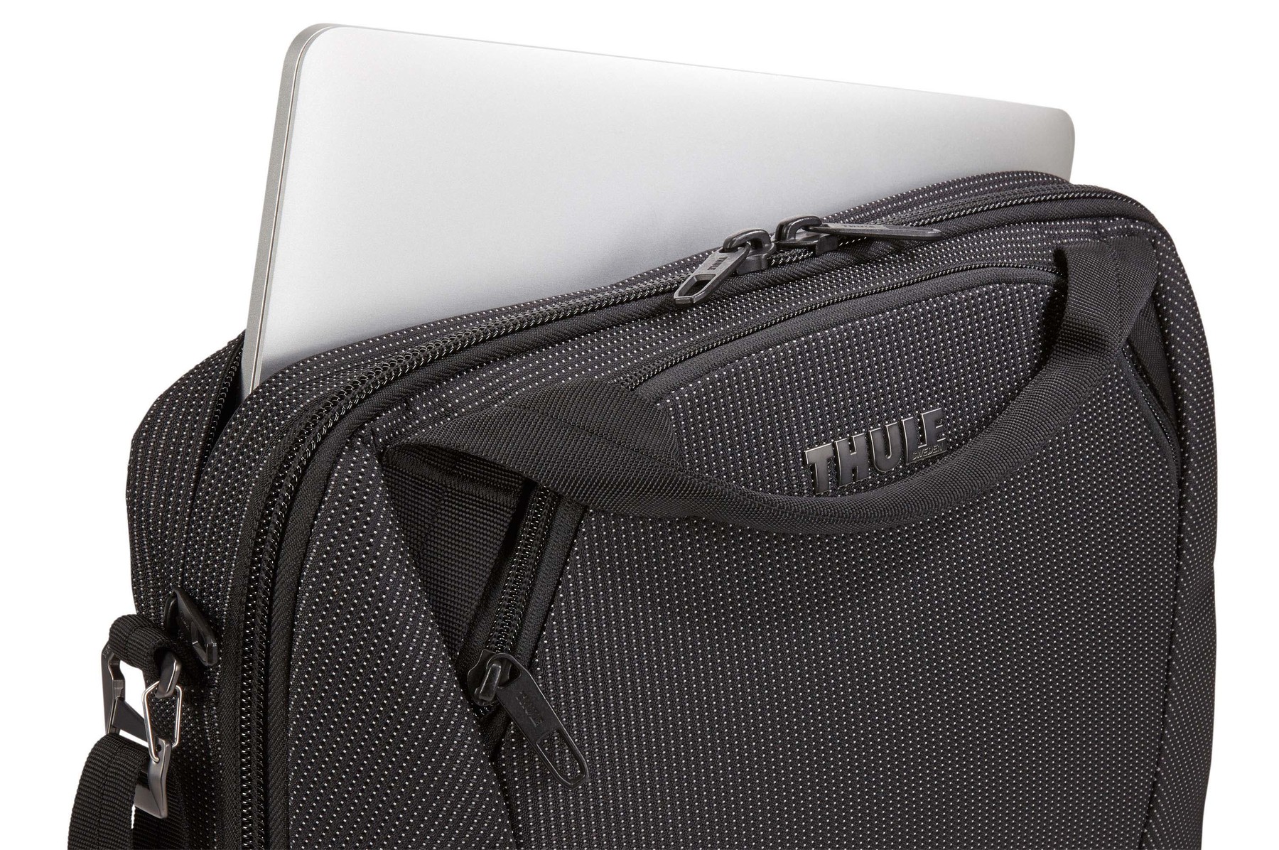 Thule | C2LB-113 | Crossover 2 | Fits up to size 13.3 " | Messenger - Briefcase | Black | Shoulder strap