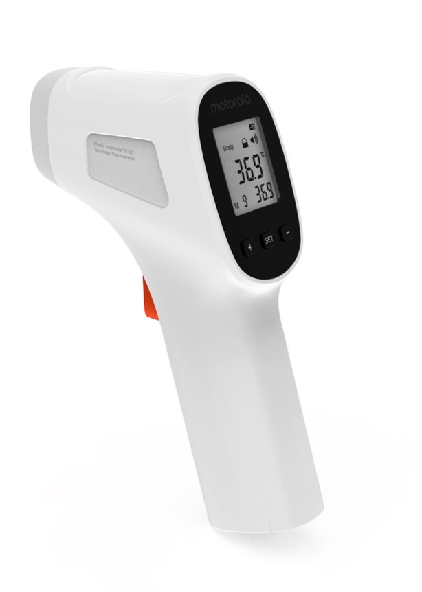 Motorola | Infrared Thermometer | TE 93 | Memory function | Measurement time 2 s | White