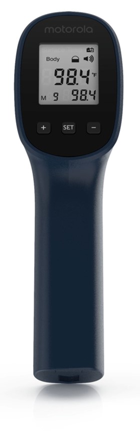Motorola | Infrared Thermometer | TE 93 | Memory function | Measurement time 2 s | Blue
