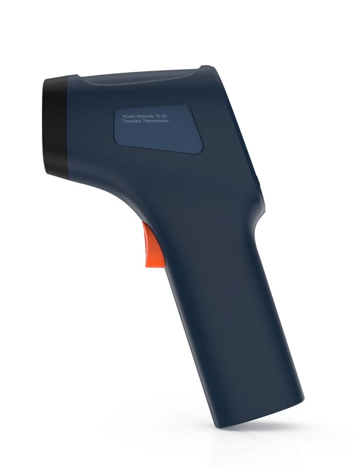 Motorola | Infrared Thermometer | TE 93 | Memory function | Measurement time 2 s | Blue