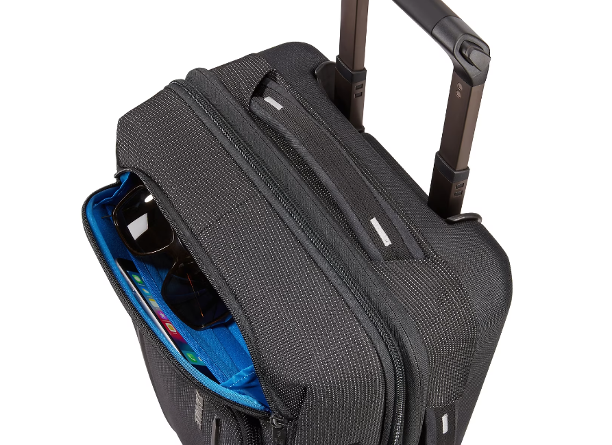 Thule | C2S-22 Crossover 2 | Expandable Carry-on Spinner | Luggage | Black