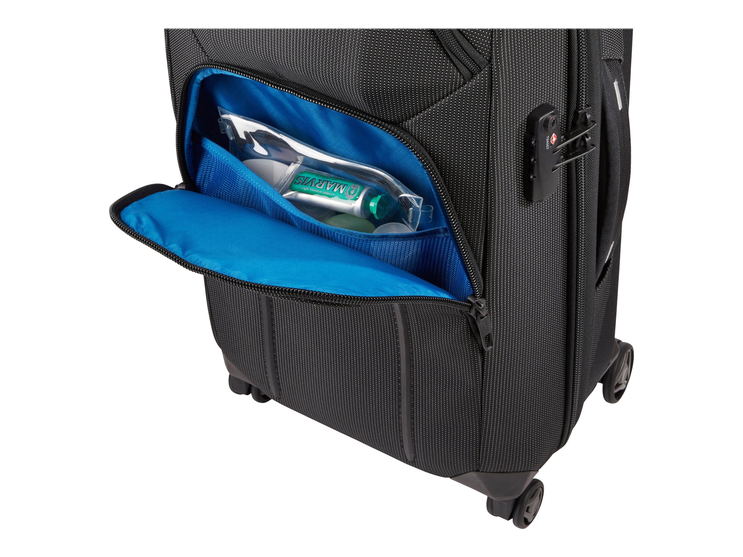 Thule | C2S-22 Crossover 2 | Expandable Carry-on Spinner | Luggage | Black