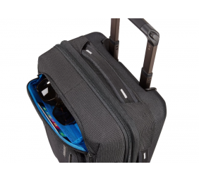 Thule | C2S-22 Crossover 2 | Expandable Carry-on Spinner | Luggage | Black