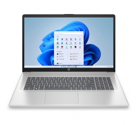 HP Laptop 17-cp2009ny - Ryzen 3 7320U, 8GB, 256GB SSD, 17.3" HD+ 250-nit AG, 720p cam, US keyboard, 41Wh, Natural Silver, Win 11 Home, 1 years