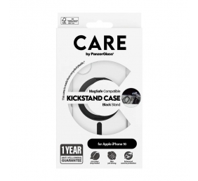 CARE Feature Case | Back cover | Apple | iPhone 16 | Recycled plastic | Transparent | MagSafe