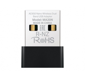 Mercusys AC650 Nano Wireless Dual Band USB Adapter | MA20N