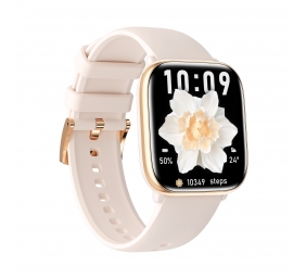 myPhone Watch Pastel | Smart watch | AMOLED | 1.75" | Waterproof | Cold Cream