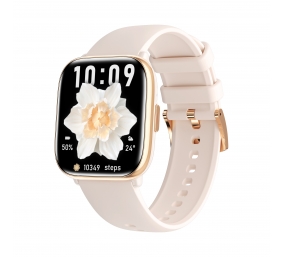 myPhone Watch Pastel | Smart watch | AMOLED | 1.75" | Waterproof | Cold Cream