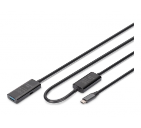 Digitus | Active USB 3.2 Gen1 5G extension cable | DA-73111 | USB-C to USB-A