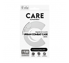 CARE Back protection | Samsung | Galaxy S25+ | Recycled plastic | White