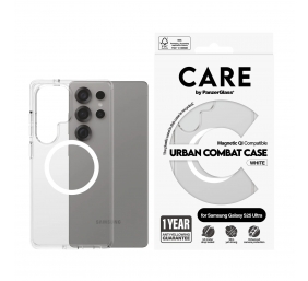 CARE Back protection | Samsung | Galaxy S25 Ultra | Recycled plastic | White