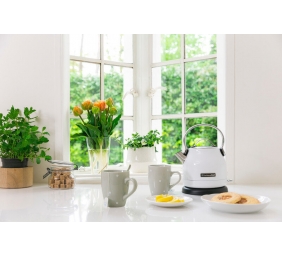 KitchenAid Kettle | 5KEK1222EWH | Electric | 1500 W | 1.25 L | Stainless steel | 360° rotational base | White