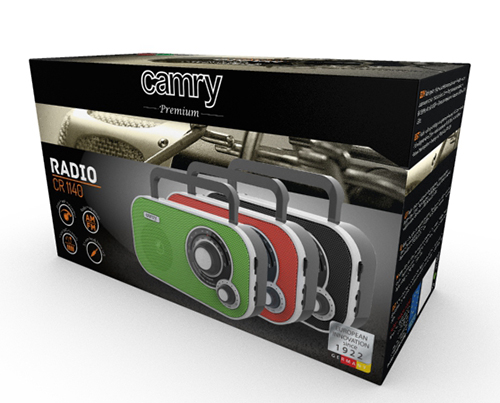 Camry | Radio | CR 1140R | Red