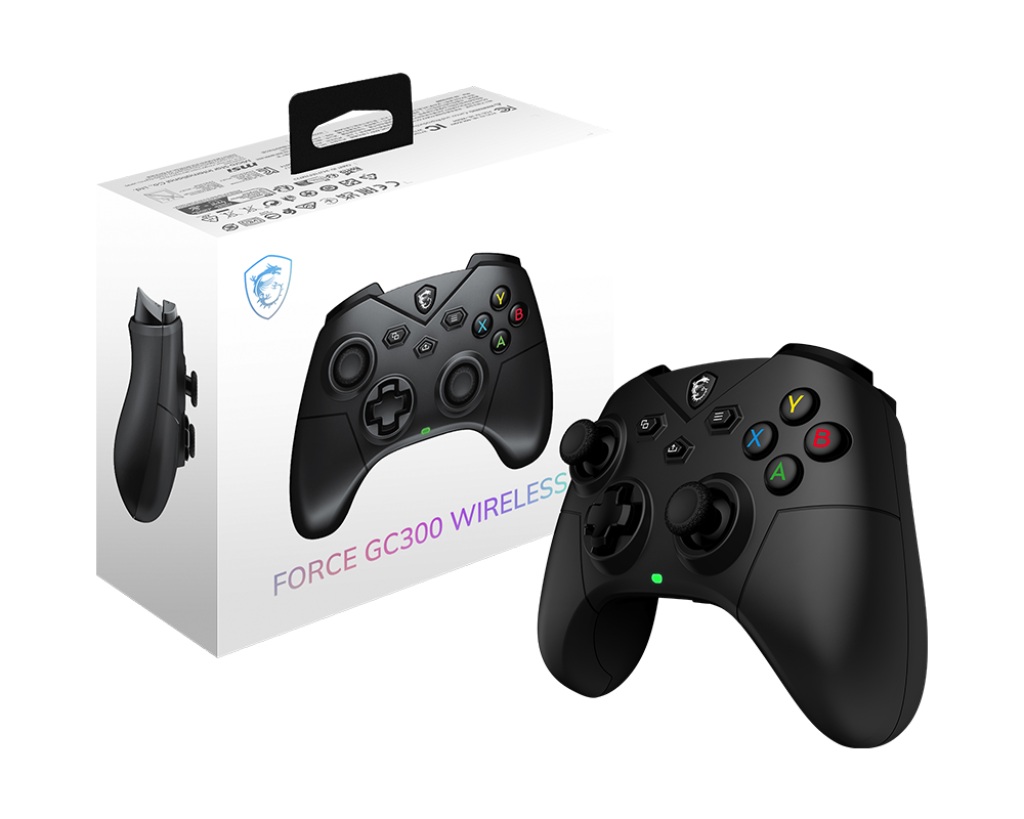 MSI Gaming Controller | FORCE GC300 WIRELESS | Black | Wireless