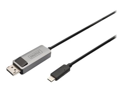 Digitus Bi-directional Adapter Cable | DB-300334-010-S | USB-C to DisplayPort