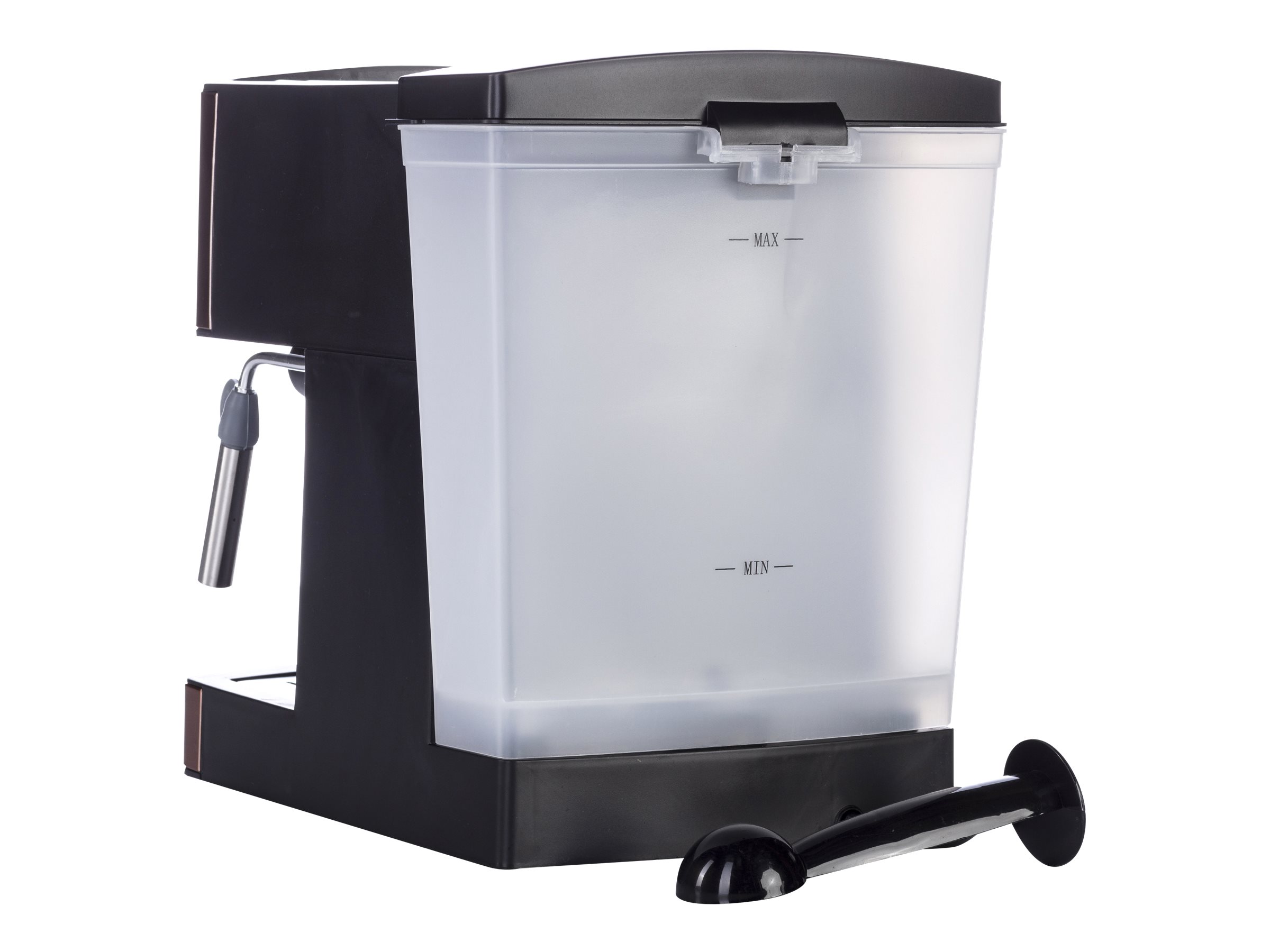 Adler | Espresso coffee machine | AD 4404cr | Pump pressure 15 bar | Built-in milk frother | Semi-automatic | 850 W | Cooper/ black