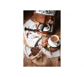 Adler | Espresso coffee machine | AD 4404cr | Pump pressure 15 bar | Built-in milk frother | Semi-automatic | 850 W | Cooper/ black