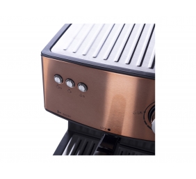 Adler | Espresso coffee machine | AD 4404cr | Pump pressure 15 bar | Built-in milk frother | Semi-automatic | 850 W | Cooper/ black