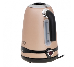 Adler | Kettle | AD 1295 | Electric | 2200 W | 1.7 L | Stainless steel | 360° rotational base | Golden