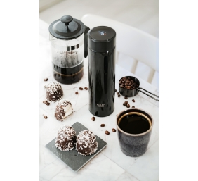 Adler | Thermal Flask | AD 4506bk | Material Stainless steel/Silicone | Black