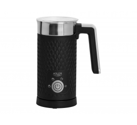 Adler AD 4494 d Milk frother, Frothing and heating, Black | Adler