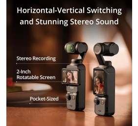 DJI | Action Camera Osmo Pocket 3 Creator Combo | Black | Touchscreen