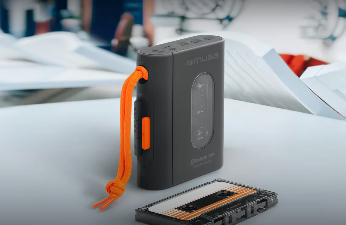 Muse | Portable Cassette Player | M-132 WM | Bluetooth | USB connectivity