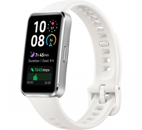 Huawei Band 10 | 1.47 inch AMOLED | Touchscreen | Heart rate monitor | Waterproof | Bluetooth | White