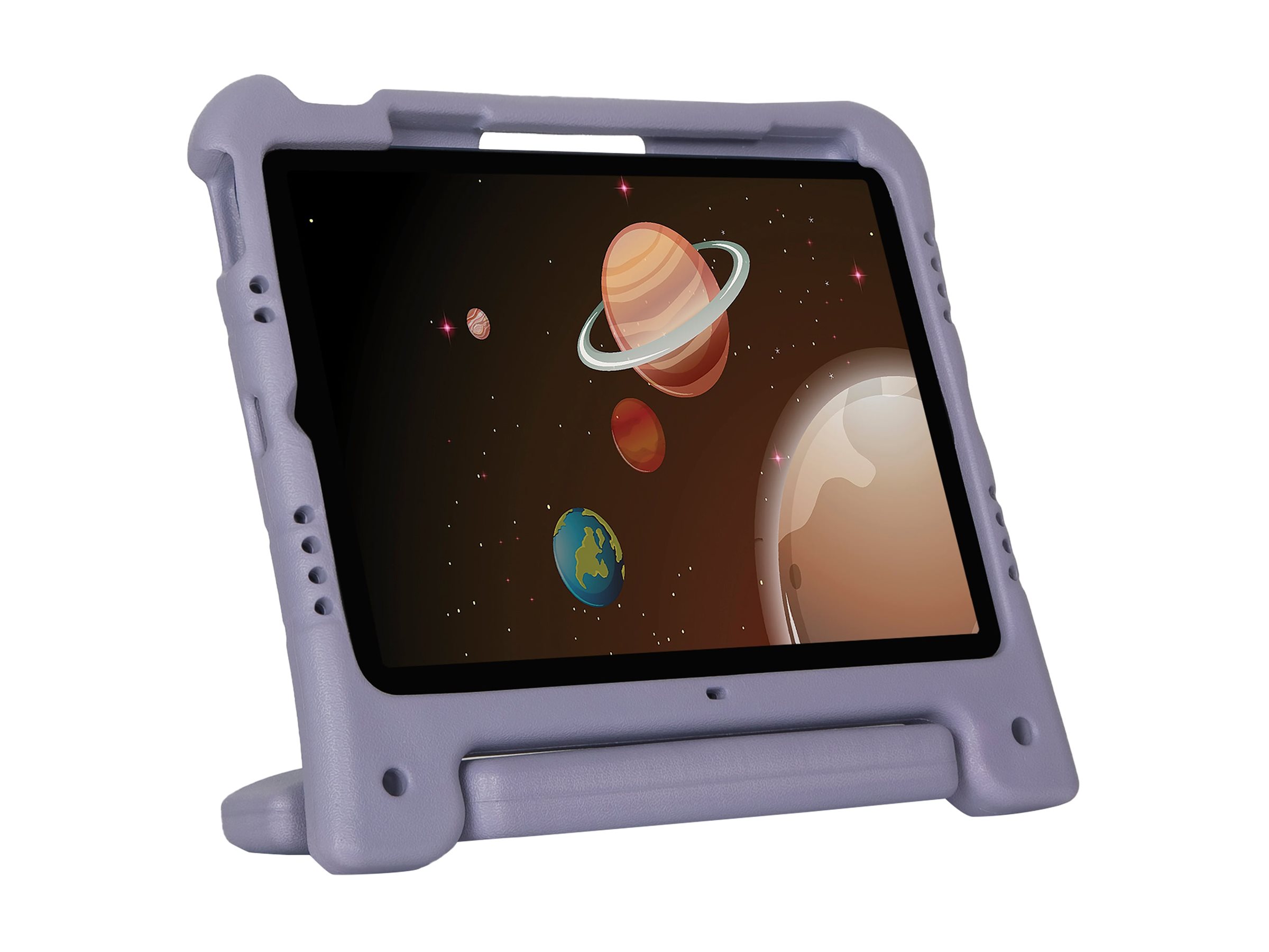 Targus Kid’s Antimicrobial Case | Tablet case | For iPad Air 11-inch (M2), iPad 10.9-inch (10th gen), iPad Air 10.9-inch (5th and 4th gen), and iPad Pro 11-inch (4th, 3rd, 2nd, and 1st gen) | Purple