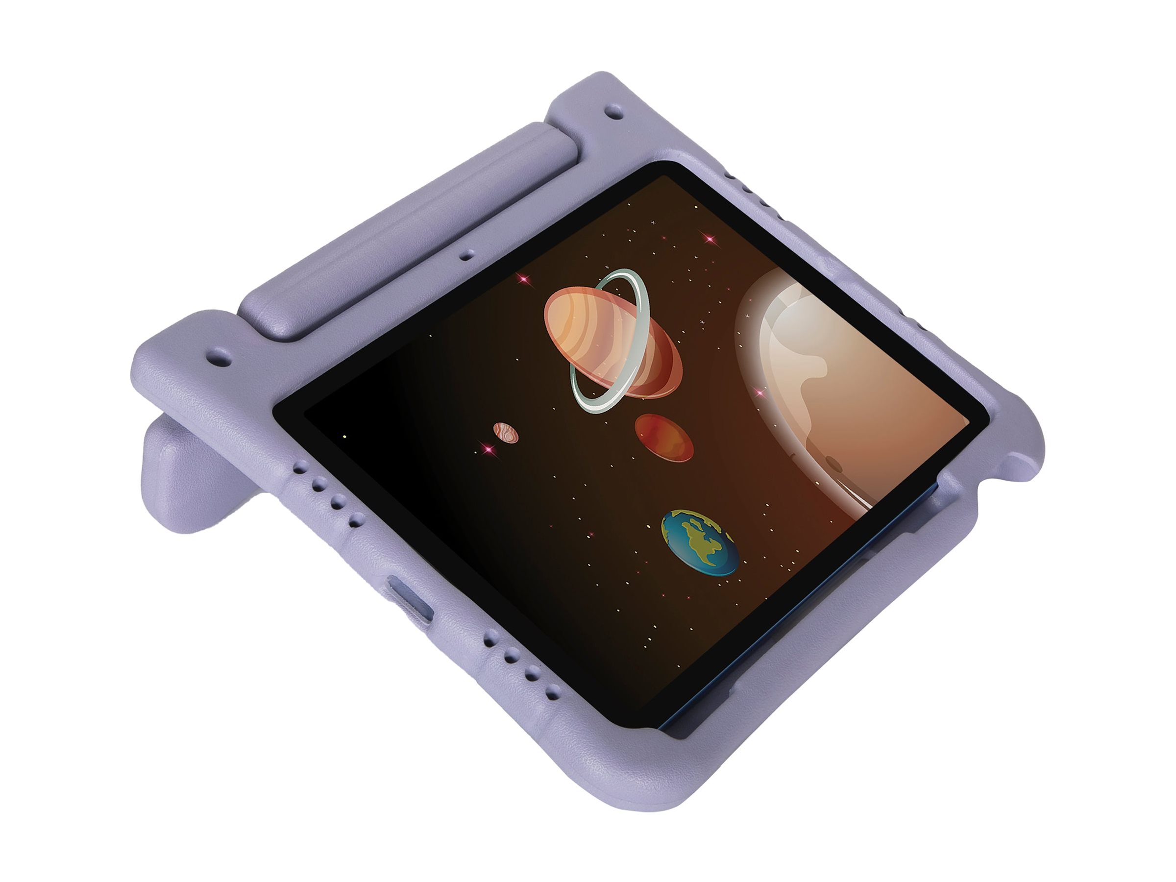 Targus Kid’s Antimicrobial Case | Tablet case | For iPad Air 11-inch (M2), iPad 10.9-inch (10th gen), iPad Air 10.9-inch (5th and 4th gen), and iPad Pro 11-inch (4th, 3rd, 2nd, and 1st gen) | Purple