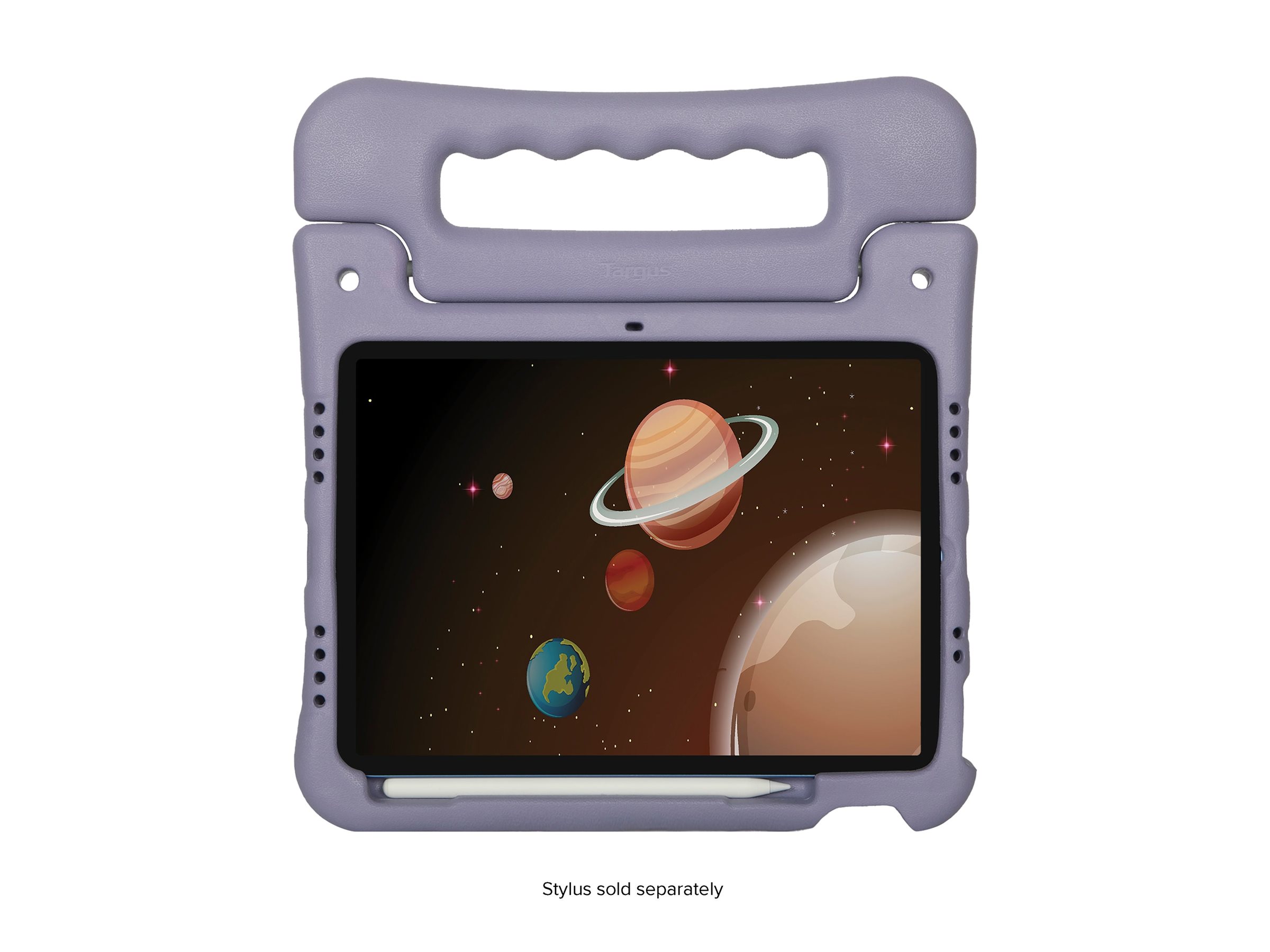 Targus Kid’s Antimicrobial Case | Tablet case | For iPad Air 11-inch (M2), iPad 10.9-inch (10th gen), iPad Air 10.9-inch (5th and 4th gen), and iPad Pro 11-inch (4th, 3rd, 2nd, and 1st gen) | Purple