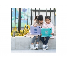 Targus Kid’s Antimicrobial Case | Tablet case | For iPad Air 11-inch (M2), iPad 10.9-inch (10th gen), iPad Air 10.9-inch (5th and 4th gen), and iPad Pro 11-inch (4th, 3rd, 2nd, and 1st gen) | Purple