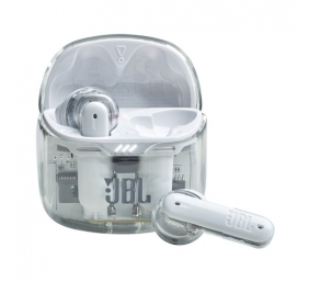 JBL Tune Flex Ghost Edition Belaidės ausinės Earbuds, Ghost White