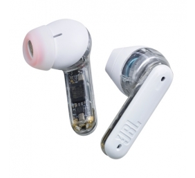 JBL Tune Flex Ghost Edition Belaidės ausinės Earbuds, Ghost White