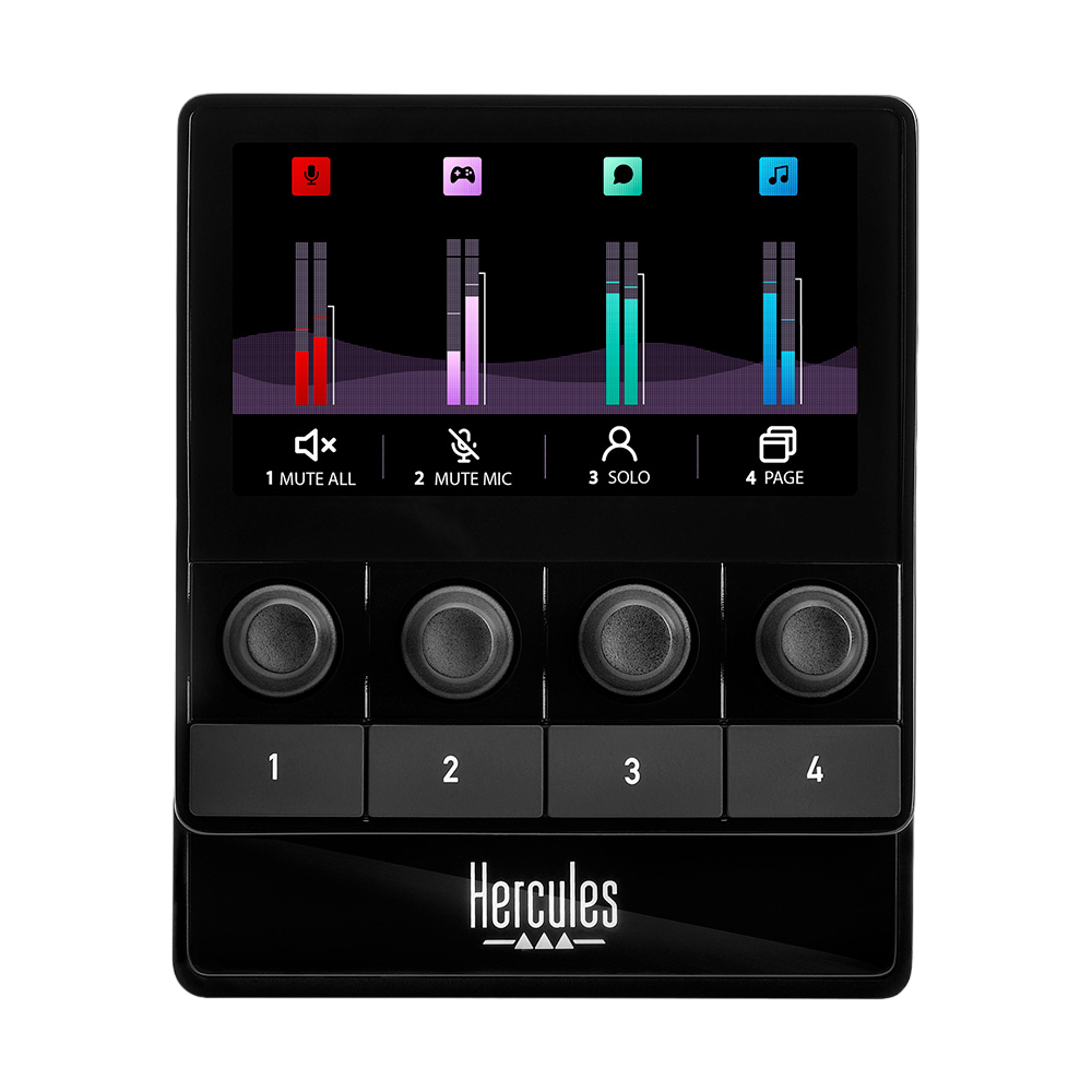 Hercules Stream 100 | Black | Audio Controller