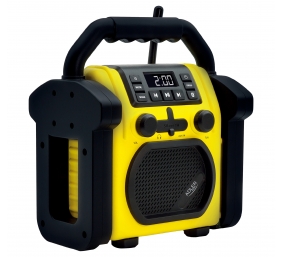 Adler | Construction radio with Bluetooth | AD 1911 | AUX in | Black/Yellow