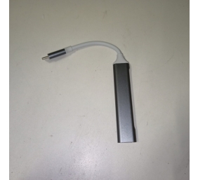 Ecost prekė po grąžinimo Ecost customer return AYCLIF Port Hub USB-C to 4 x USB-A 3.0, Gray