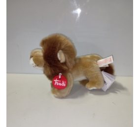 Trudi 51247 Trudini Plush Toy Lion Approx. 13 cm, Size XS, Fluffy Soft Toy with Soft Materials, Plus
